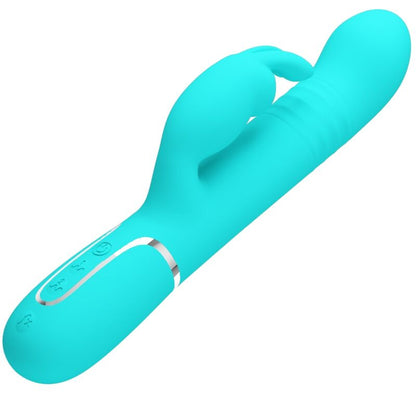 PRETTY LOVE - COALE RABBIT VIBRATOR WATER GREEN PEARLS