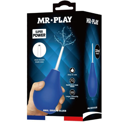 MR PLAY - BLUEB SUPER POWER BLUE ANAL SHOWER