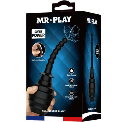 MR PLAY - ANAL SHOWER BLKM7 SUPER POWER BLACK