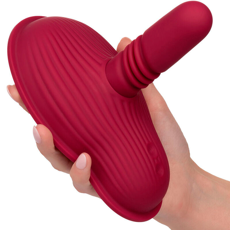 CALEXOTICS - RIDER DUAL MOTOR MASSAGER REMOTE CONTROL RED