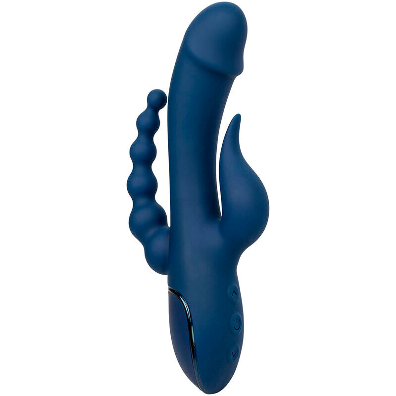 CALEXOTICS - TRIPLE ORGASM BLUE VIBRATOR