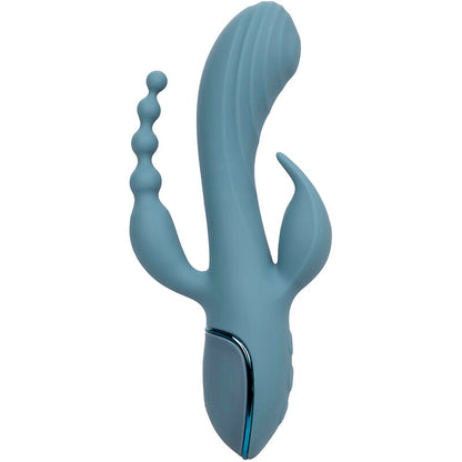 CALEXOTICS - TRIPLE ECSTASY VIBRATOR GREY