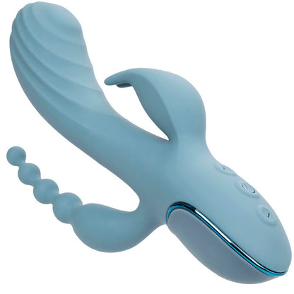 CALEXOTICS - TRIPLE ECSTASY VIBRATOR GREY