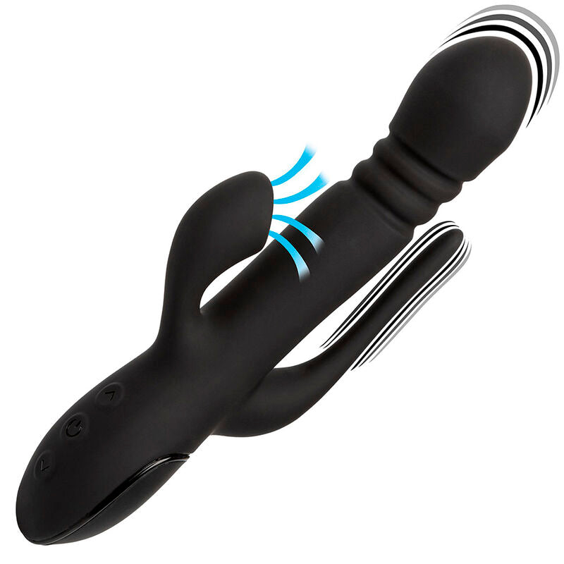 CALEXOTICS - EUPHORIA TRIPLE VIBRATOR BLACK