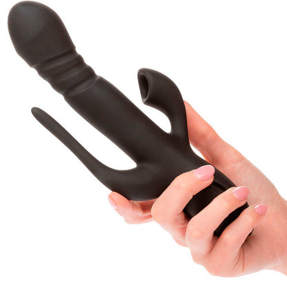 CALEXOTICS - EUPHORIA TRIPLE VIBRATOR BLACK