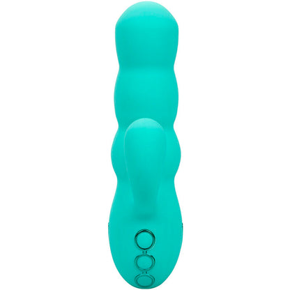 CALEXOTICS - DEL MAR DIVA VIBRATOR RABBIT WATER GREEN BY CALIFORNIA DREAMING