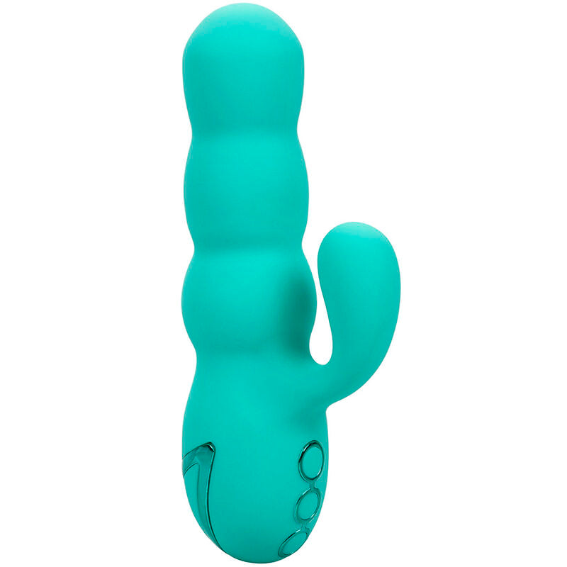 CALEXOTICS - DEL MAR DIVA VIBRATOR RABBIT WATER GREEN BY CALIFORNIA DREAMING