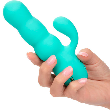 CALEXOTICS - DEL MAR DIVA VIBRATOR RABBIT WATER GREEN BY CALIFORNIA DREAMING