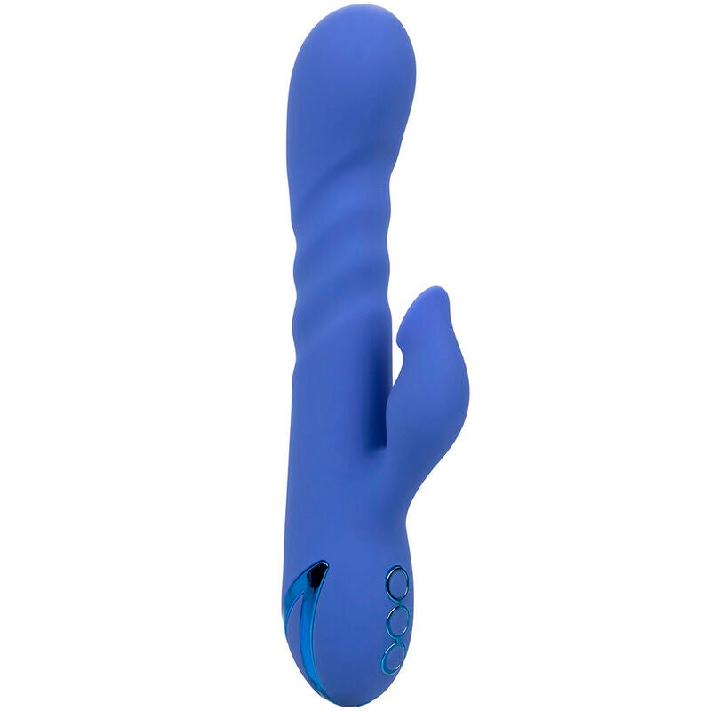 CALEXOTICS - LA LOVE VIBRATOR &amp; SUCKER BLUE BY CALIFORNIA DREAMING