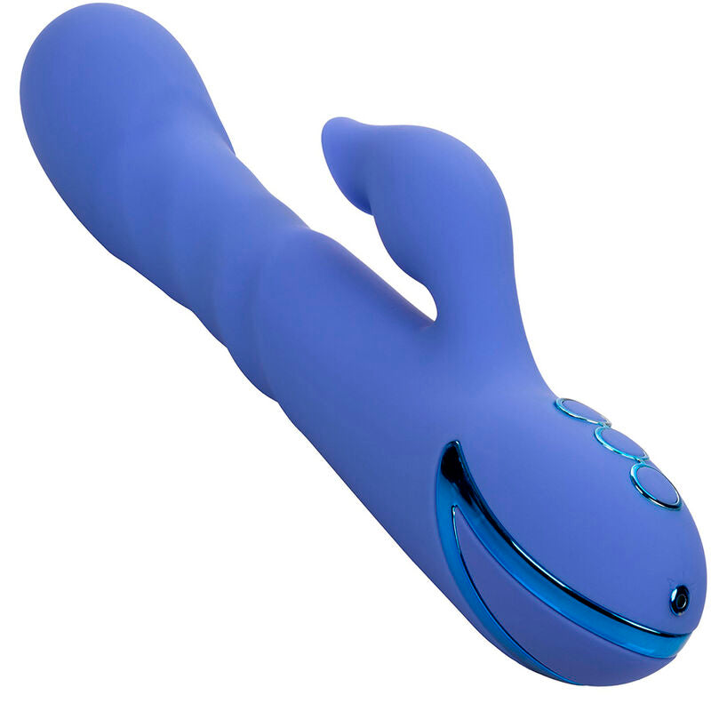 CALEXOTICS - LA LOVE VIBRATOR &amp; SUCKER BLUE BY CALIFORNIA DREAMING