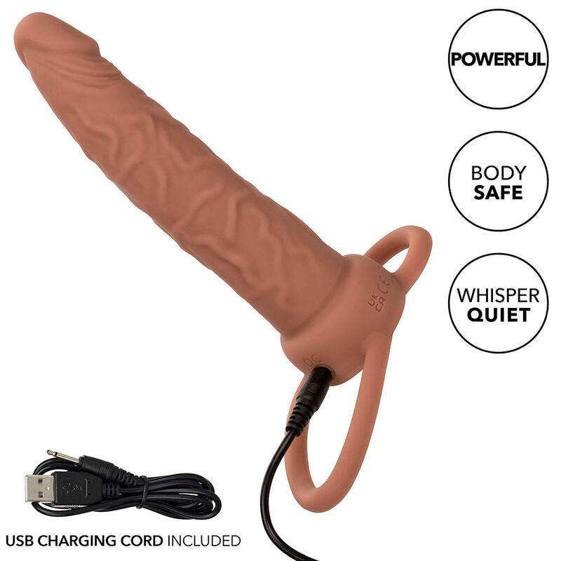 CALEXOTICS - PERFORMANCE MAXX DOUBLE PENETRATION RECHARGEABLE DARK SKIN