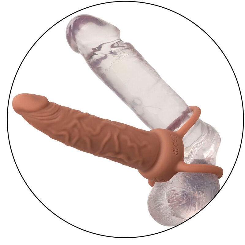 CALEXOTICS - PERFORMANCE MAXX DOUBLE PENETRATION RECHARGEABLE DARK SKIN