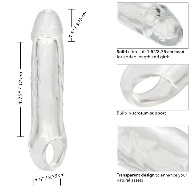 CALEXOTICS - PERFORMANCE MAXX EXTENSION CLEAR 6.5 TRANSPARENT