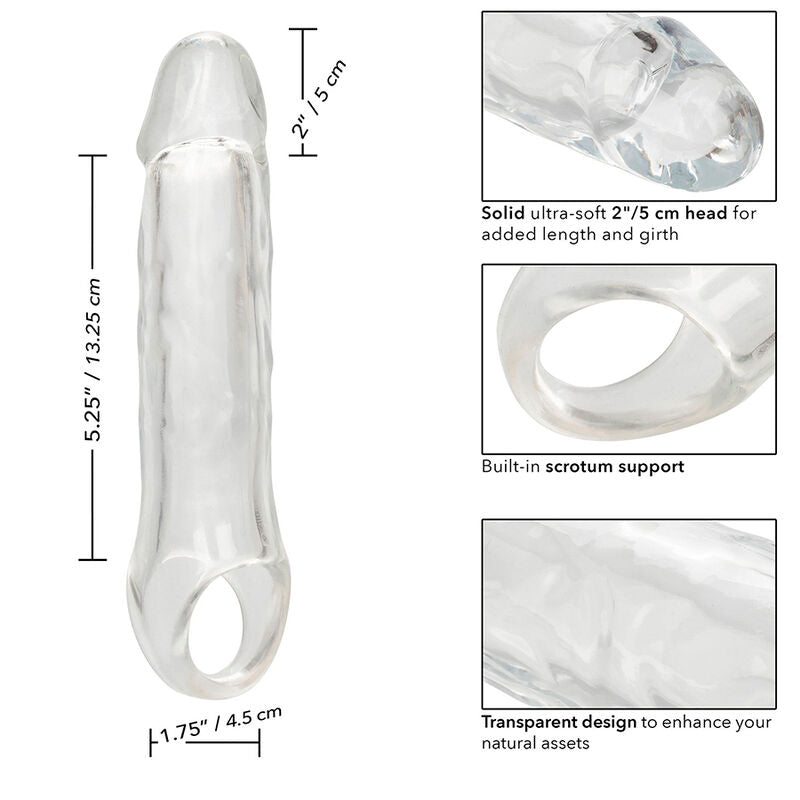 CALEXOTICS - PERFORMANCE MAXX EXTENSION CLEAR 7.5 TRANSPARENT