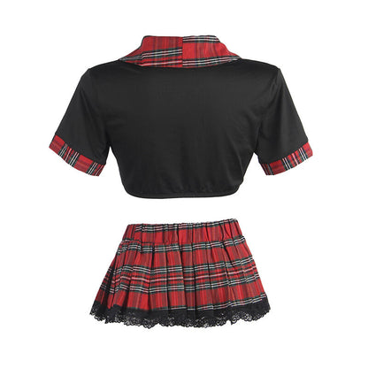 SUBBLIME - SEXY SCHOOLGIRL COSTUME WITH TOP S/M