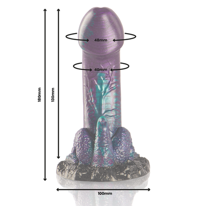 EPIC - BASILISK DOUBLE PLEASURE DILDO SMALL SIZE