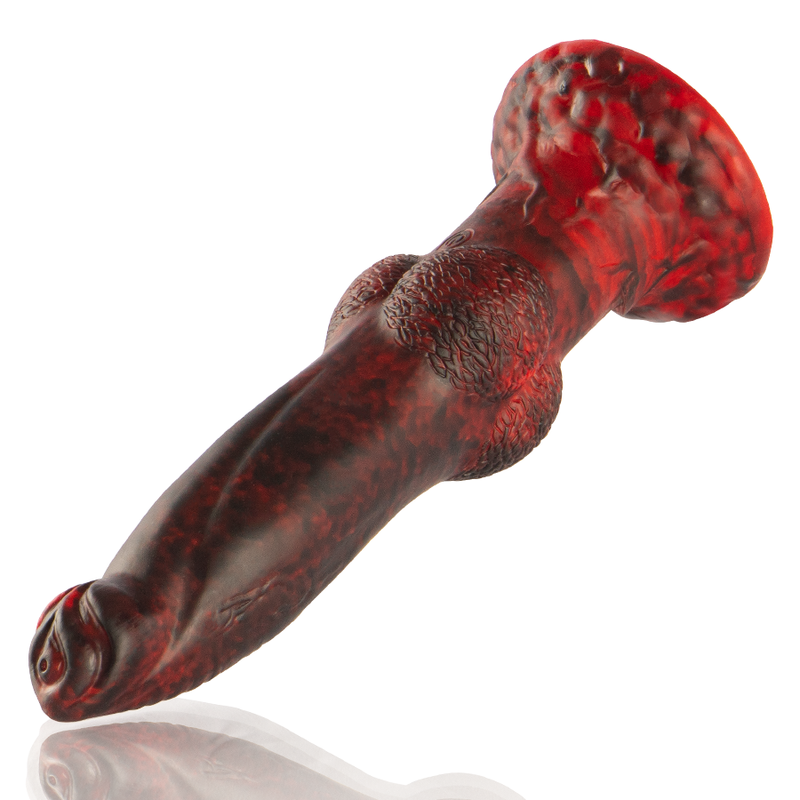 EPIC - PROMETHEUS DILDO TITAN ON FLAMES RECHARGEABLE REMOTE CONTROL