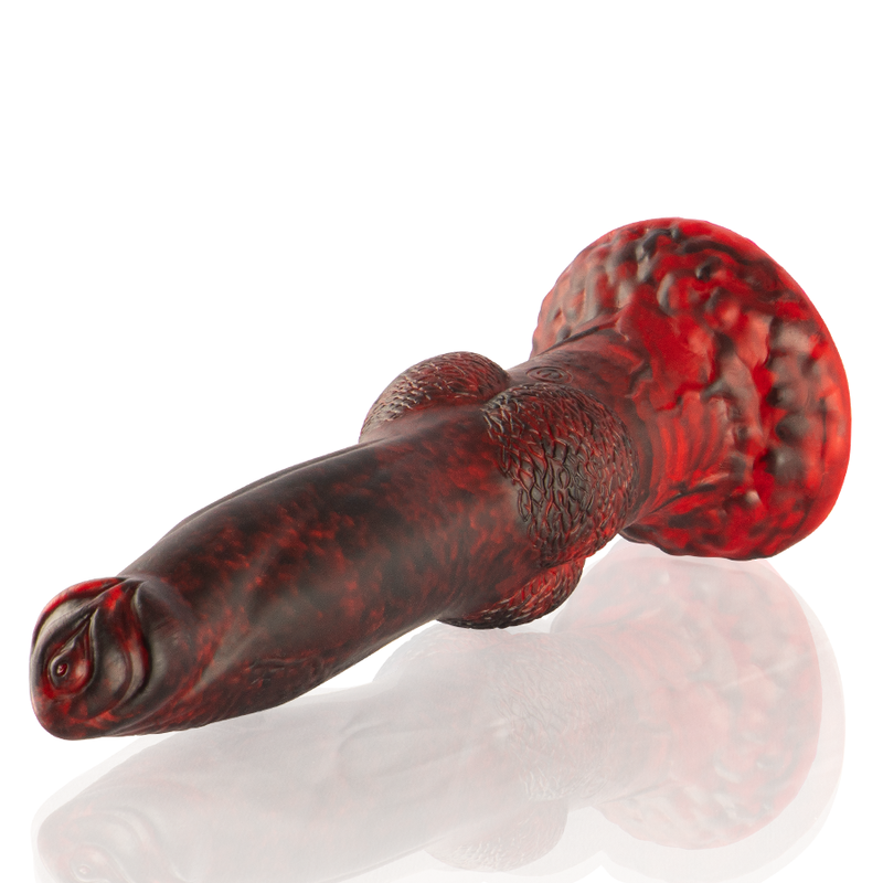 EPIC - PROMETHEUS DILDO TITAN ON FLAMES RECHARGEABLE REMOTE CONTROL