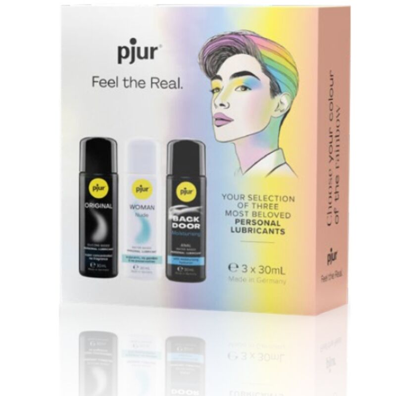 PJUR - PRIDE SET PREMIUM LUBRICANTS 3 X 30 ML