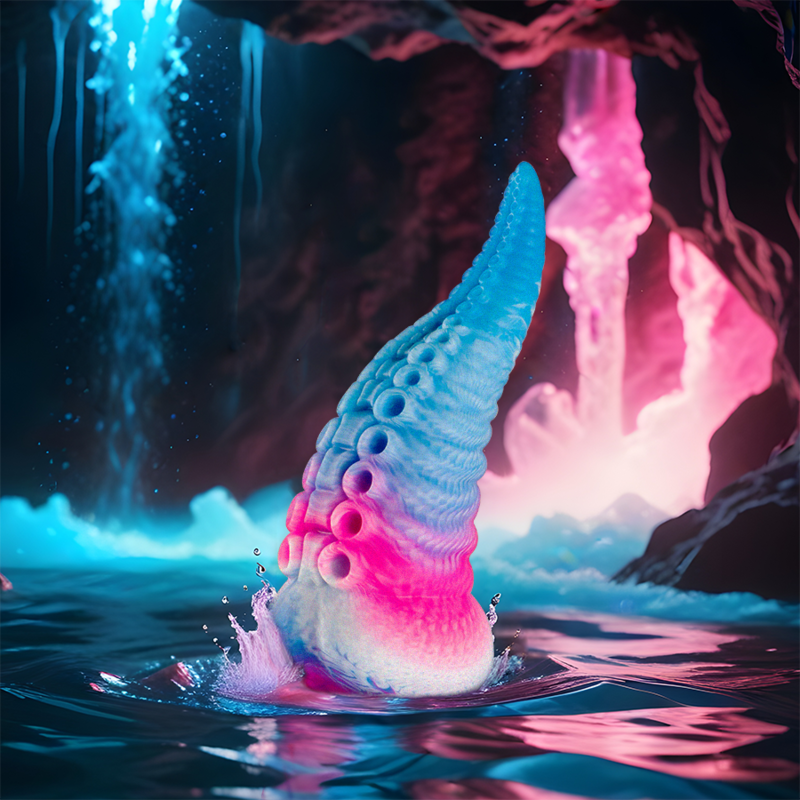 EPIC - PHORCYS DILDO TENTÁCULO AZUL TAMAÑO GRANDE