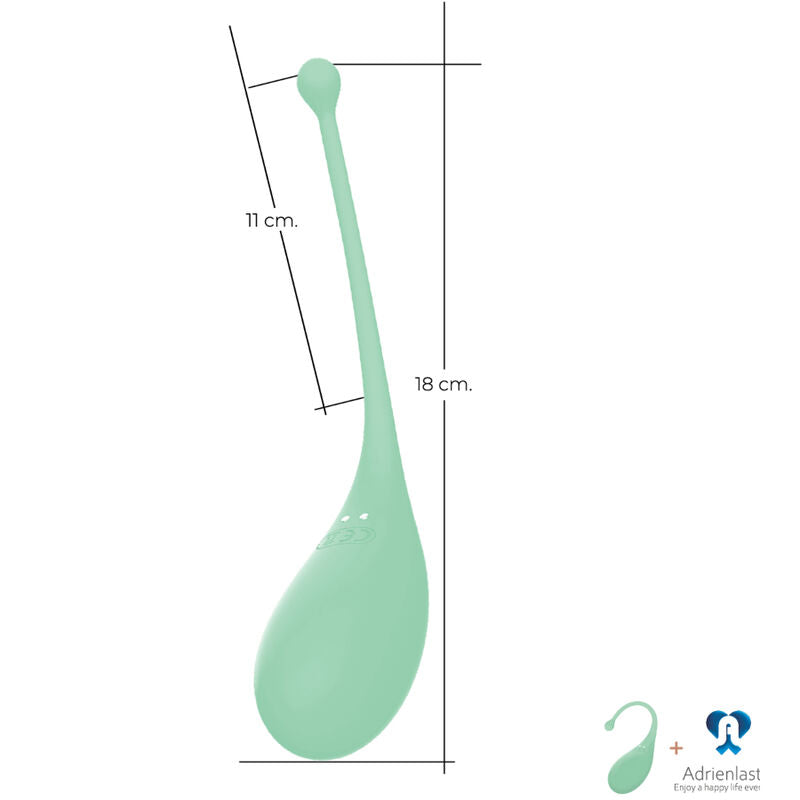 ADRIEN LASTIC - PALPITATION GREEN VIBRATING EGG + APP