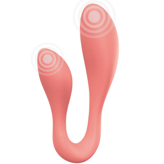 ADRIEN LASTIC - COUPLE SECRETS II DOUBLE PINK STIMULATION + APP