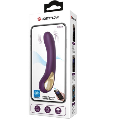 PRETTY LOVE - ETHAN RECHARGEABLE VIBRATOR LILAC