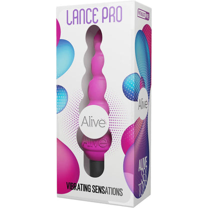 ALIVE - LANCE PRO PINK ANAL STIMULATOR &amp; VIBRATOR