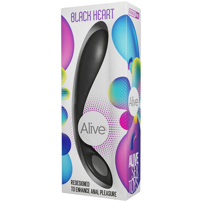 ALIVE - BLACK HEART ANAL STIMULATOR