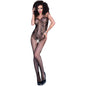 CHILIROSE - CR 4233 BODYSTOCKING CROTCHLESS BLACK S/M