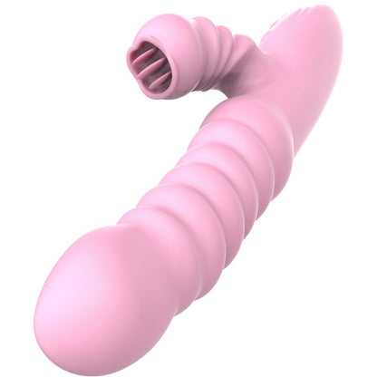 ARMONY - MULTIFUNCTION VIBRATOR WITH STIMULATING TONGUE AND HEAT EFFECT PINK