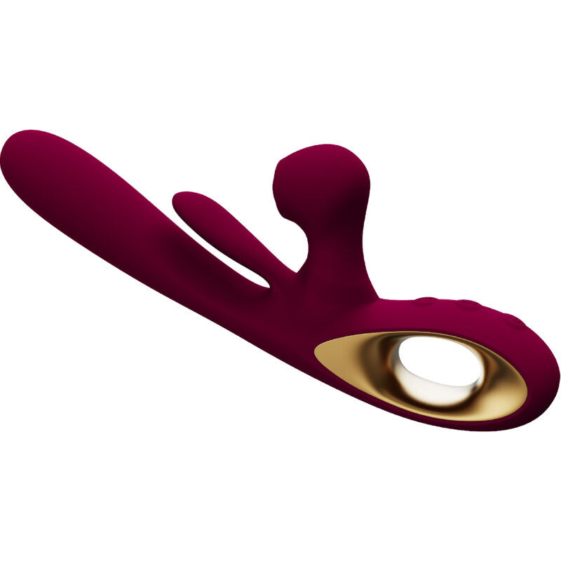 ARMONY - IMPACT SWING VIBRATOR &amp; DUAL STIMULATOR MODEL 1 BORDEAUX