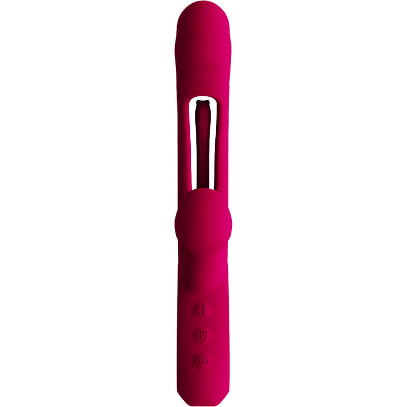 ARMONY - IMPACT SWING VIBRATOR &amp; DUAL STIMULATOR MODEL 2 BORDEAUX