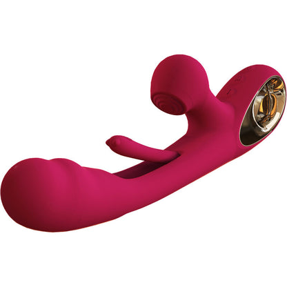 ARMONY - IMPACT SWING VIBRATOR &amp; DUAL STIMULATOR MODEL 2 BORDEAUX