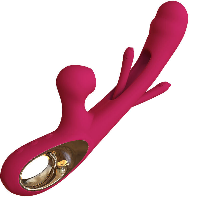 ARMONY - IMPACT SWING VIBRATOR &amp; DUAL STIMULATOR MODEL 2 BORDEAUX