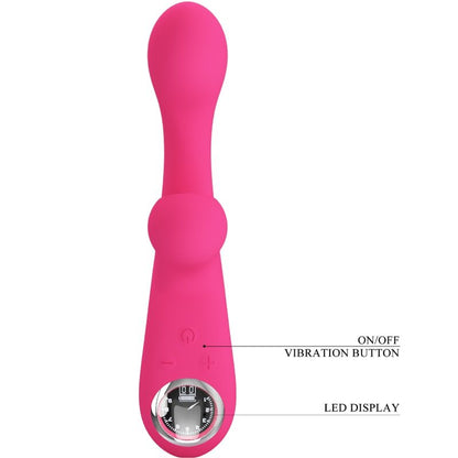 PRETTY LOVE - SKYLAR PINK STIMULATOR VIBRATOR