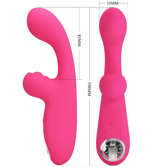 PRETTY LOVE - SKYLAR PINK STIMULATOR VIBRATOR