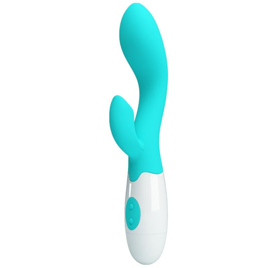 PRETTY LOVE - BRIGHTY AQUA GREEN G-SPOT VIBRATOR