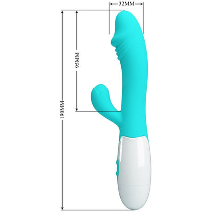 PRETTY LOVE - SNAPPY G-SPOT VIBRATOR WATER GREEN