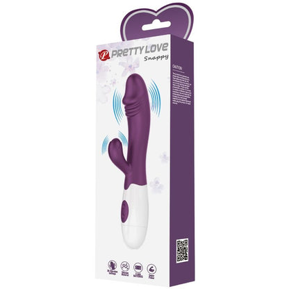 PRETTY LOVE - SNAPPY VIBRADOR PUNTO G MORADO