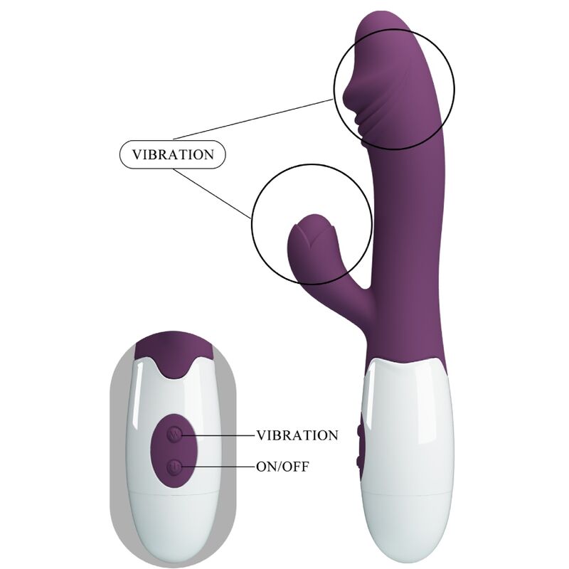 PRETTY LOVE - SNAPPY PURPLE G-SPOT VIBRATOR