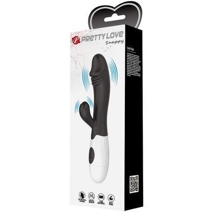 PRETTY LOVE - SNAPPY BLACK G-SPOT VIBRATOR