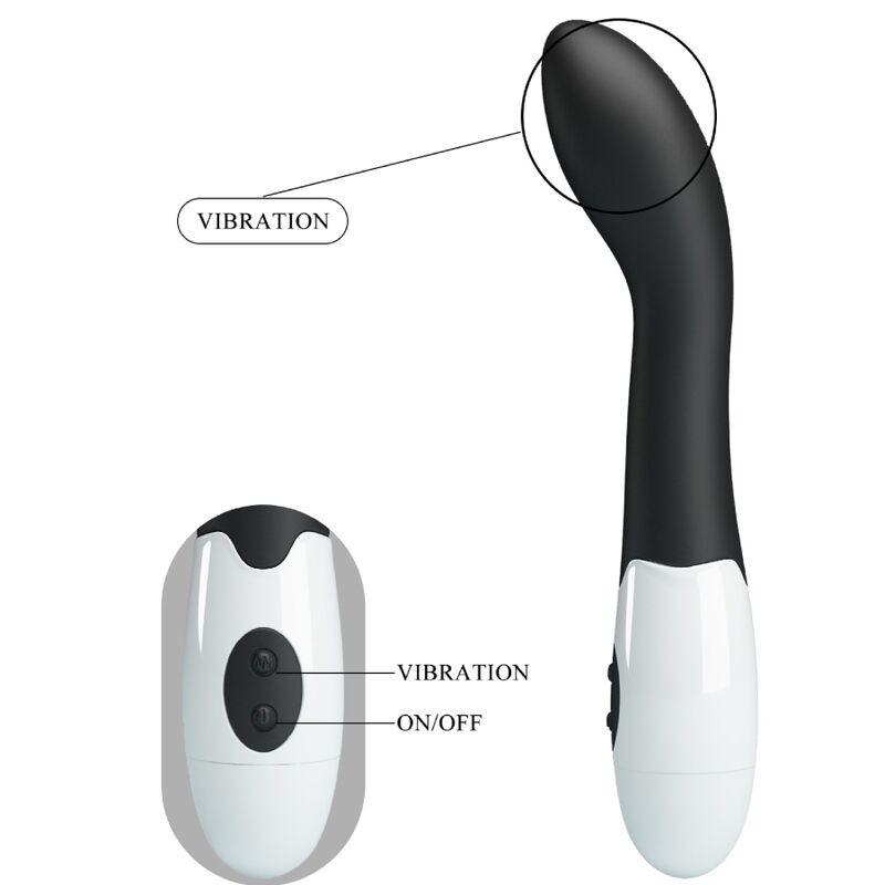 PRETTY LOVE - BISHOP G-SPOT VIBRATOR 30 MODES BLACK