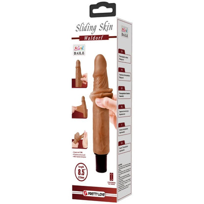 PRETTY LOVE - WALDORF REALISTIC VIBRATOR 18 CM -OR- 4 CM