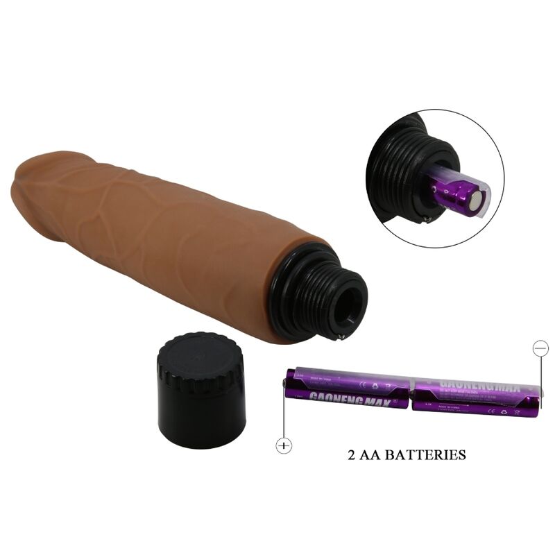 PRETTY LOVE - WALDORF VIBRADOR REALISTICO 18 CM -O- 4 CM