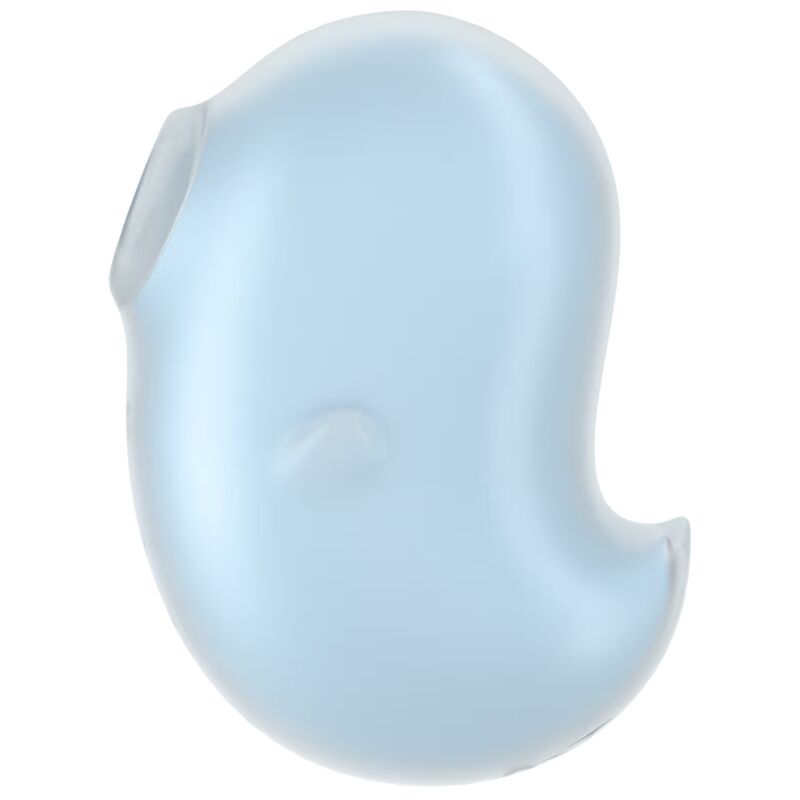 SATISFYER - CUTIE GHOST VIBRATOR LAY-ON LIGHT BLUE