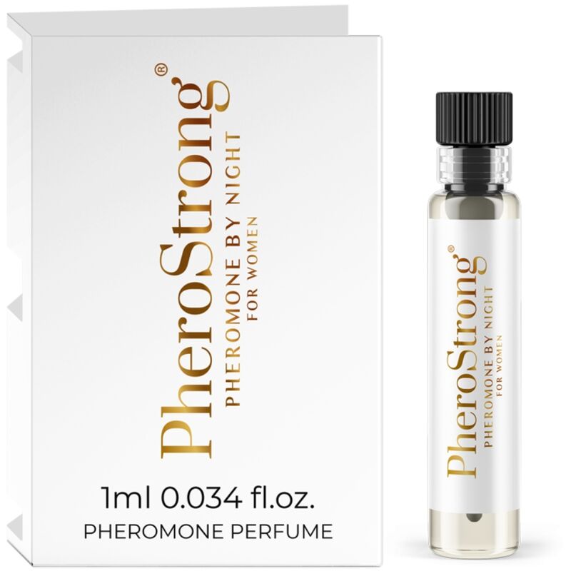 PHEROSTRONG - PERFUME CON FEROMONAS BY NIGHT PARA MUJER 1 ML