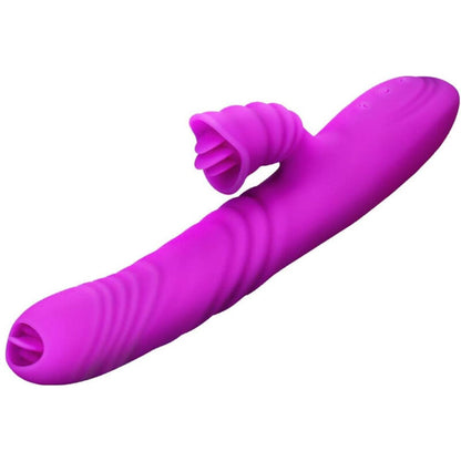 ARMONY - ANGELIA MULTIFUNCTION VIBRATOR DOUBLE TONGUE HEAT EFFECT VIOLET