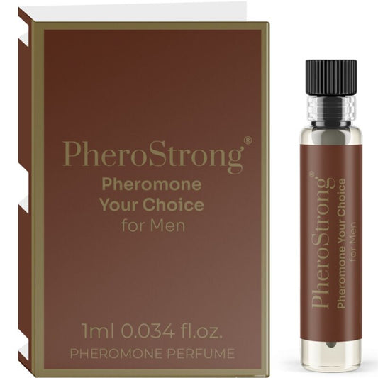 PHEROSTRONG - YOUR CHOICE PERFUME WITH PHEROMONES FOR MEN 1 ML