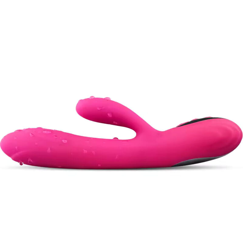 ARMONY - FLEXIBLE VIBRATOR &amp; STIMULATOR WITH HEAT EFFECT FUCHSIA